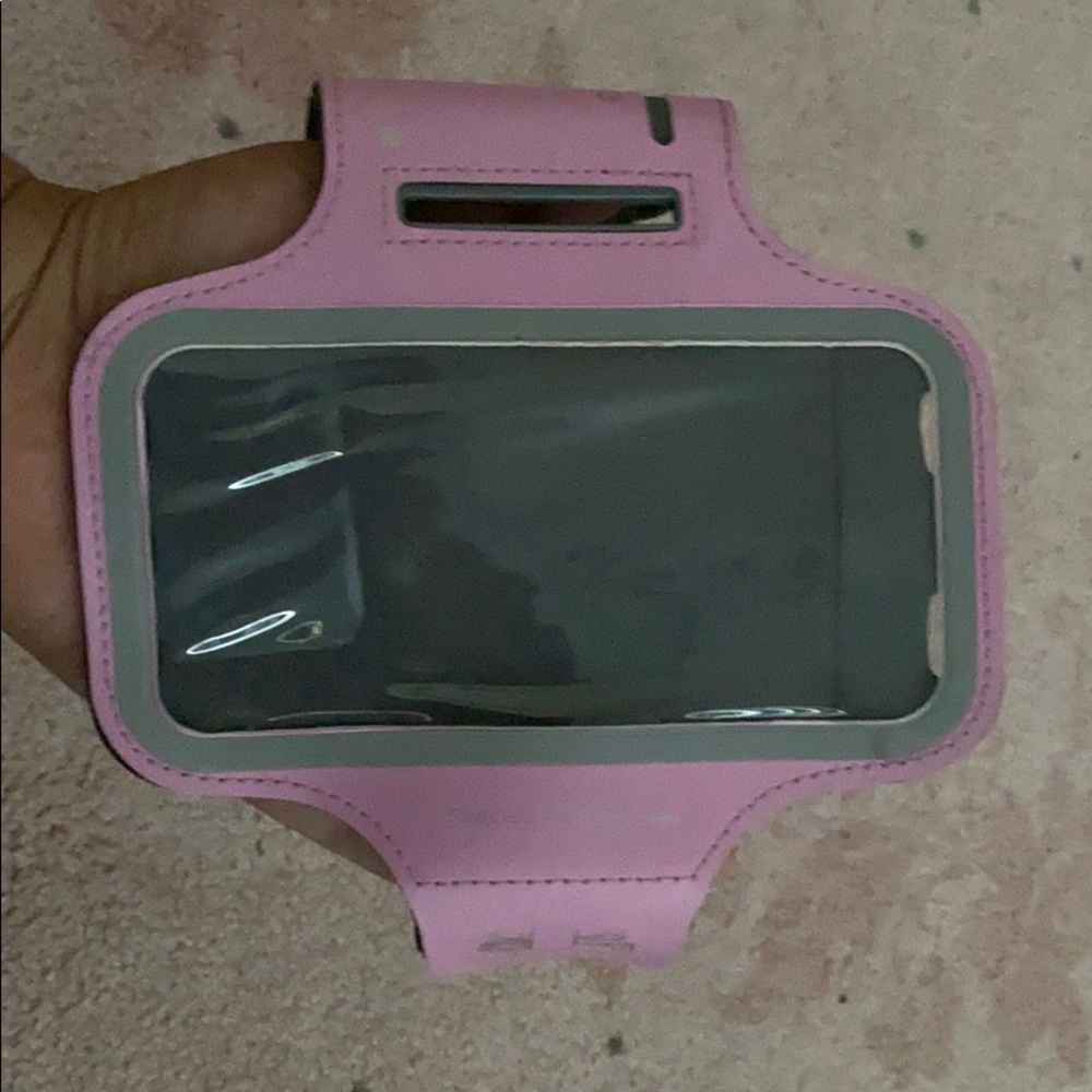 Workout phone holder